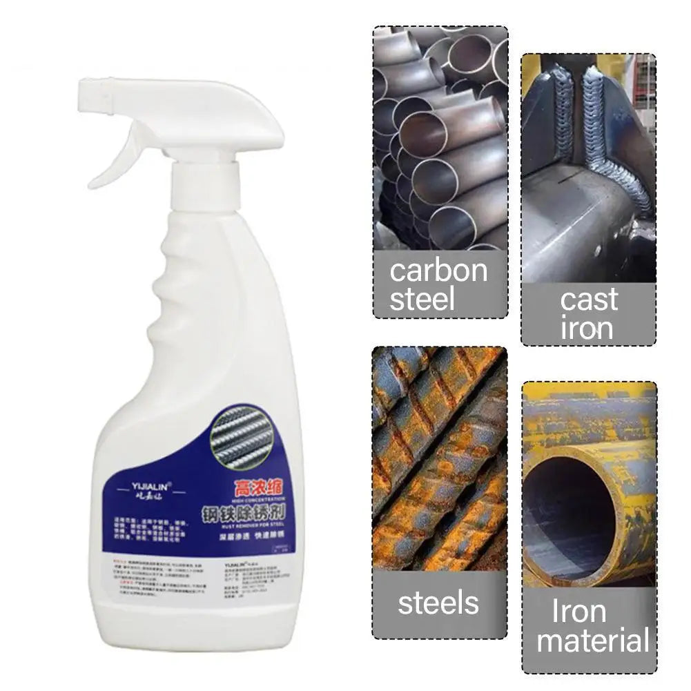 500ml Metal Rust Remover Spray | Anti-Rust & Anti-Corrosion Rust Remover Spray QXL