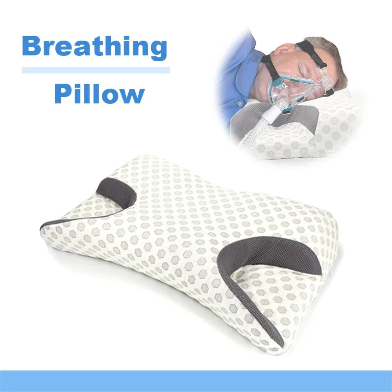 Contour CPAP Memory Foam Pillow | Ergonomic Neck Support CPAP Memory Foam Pillow QXL
