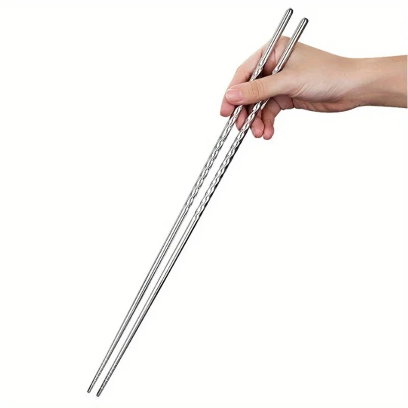 Extra Long Stainless Steel Cooking Chopsticks for Frying Cooking Chopsticks QXL 1 pair