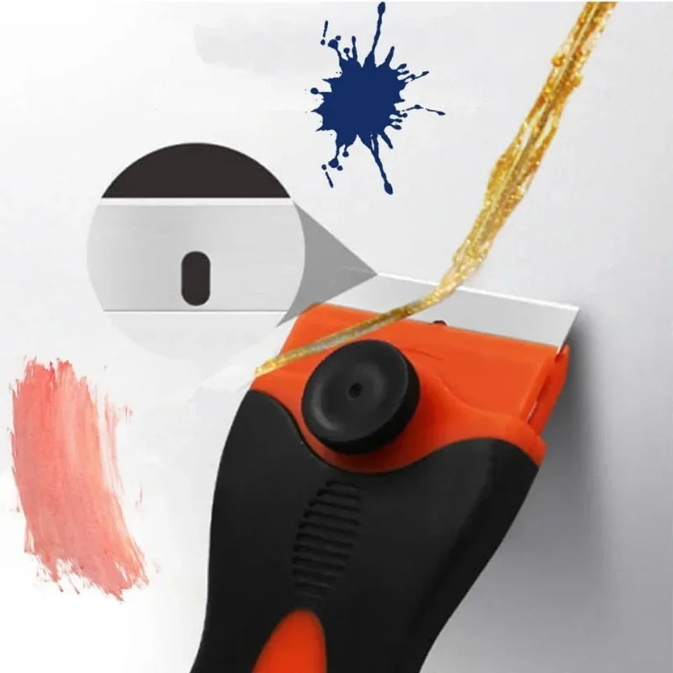Non-Scratch Plastic Blade Scraper – Decals, Glass & Oven Plastic Blade Scraper QXL