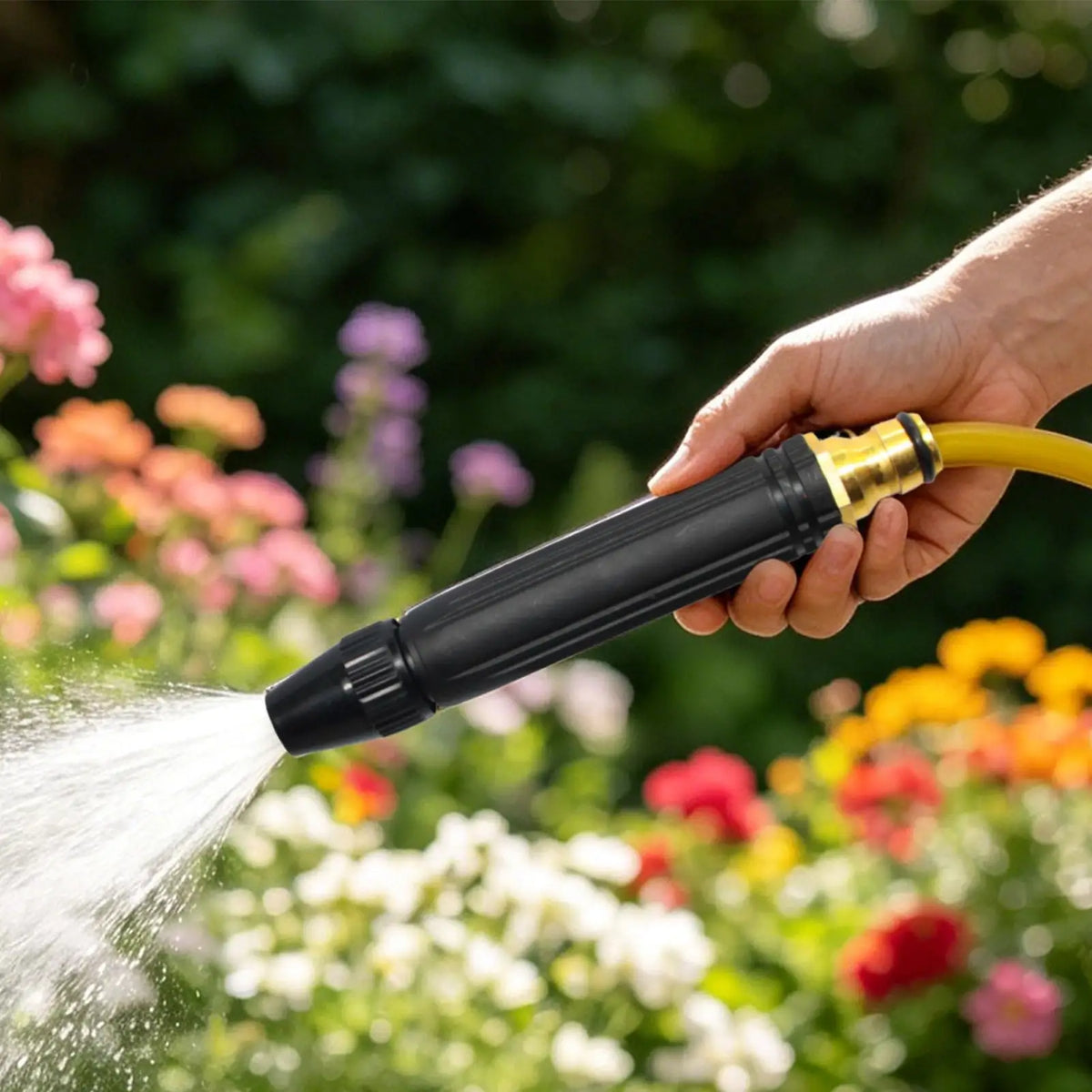 Adjustable High-Pressure Garden Hose Spray Nozzle Garden Hose Nozzle QXL