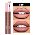 QiBest Matte Liquid Lip Liner | Waterproof Long-Lasting Contour Lip Liner Pencil QXL 03