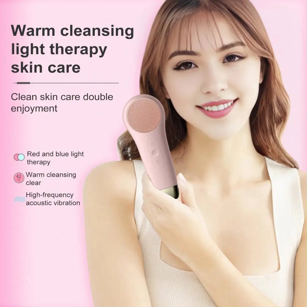 MOZHOU IPX7 Waterproof Rechargeable Facial Cleansing Brush Facial Cleansing Brush QXL