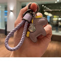 Horse Handmade Leather Keychain Pendant | Unisex Car Key Fob Leather Keychain Pendant QXL Style 9