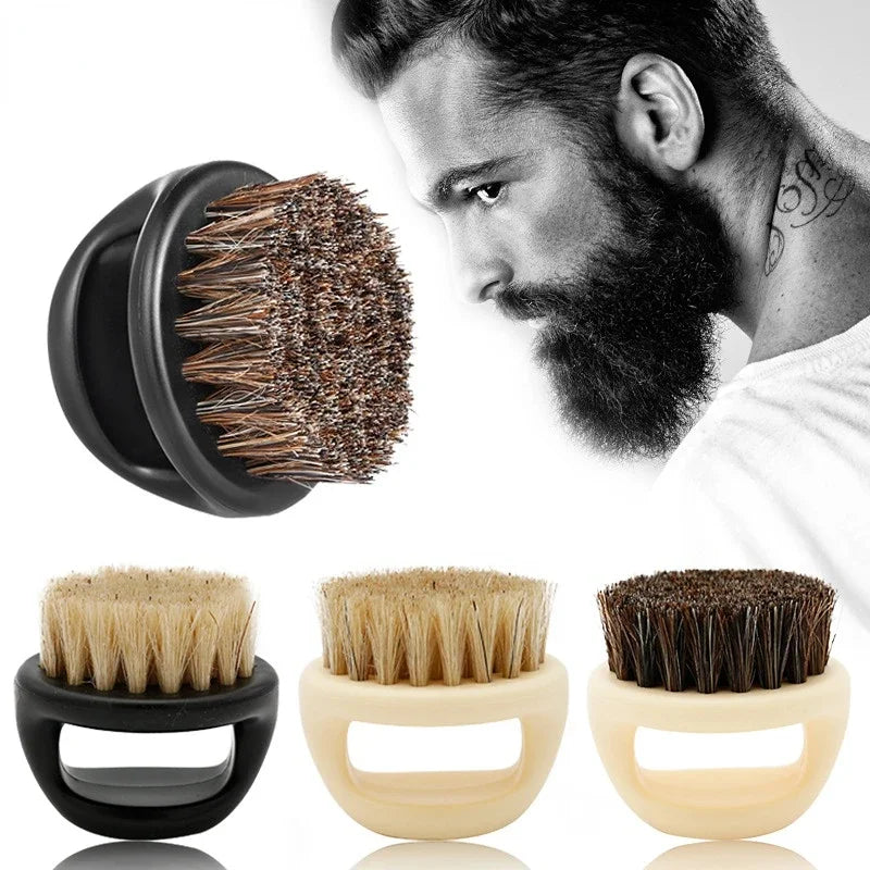 Men's Wild Boar Bristle Shaving Brush – ABS Handle Men's Shaving Brush QXL