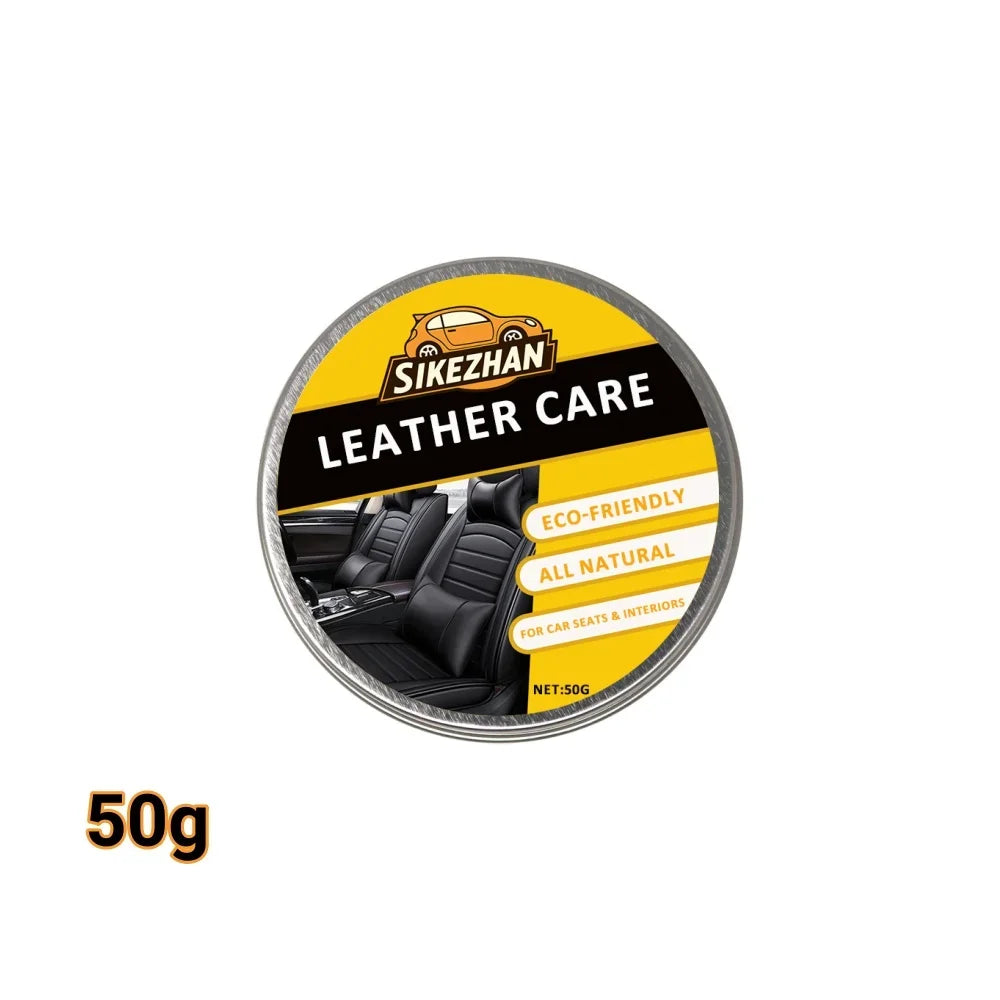 Car Leather Conditioner Balm | Transparent & Odorless – 50g/100g Leather Conditioner Balm QXL 50g