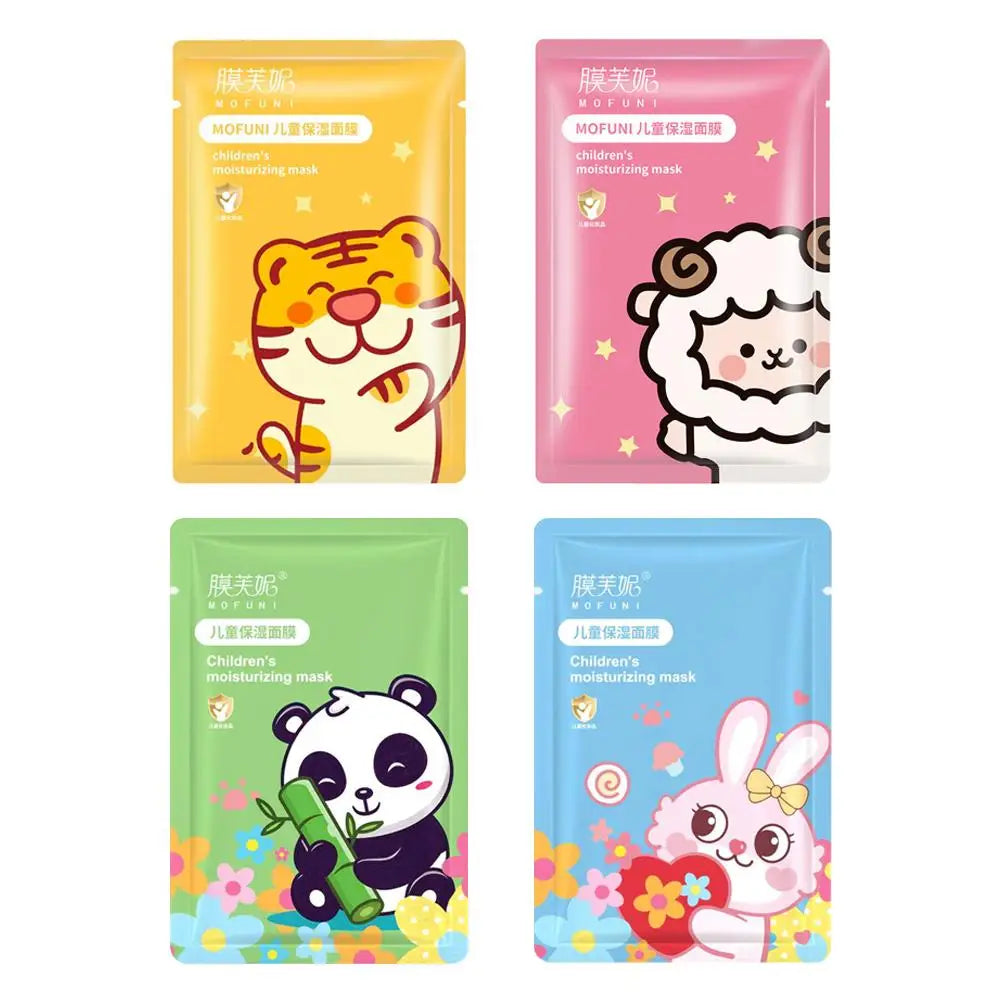Kids Cartoon Moisturising Face Mask | Gentle Deep Hydration Kids Sheet Mask QXL