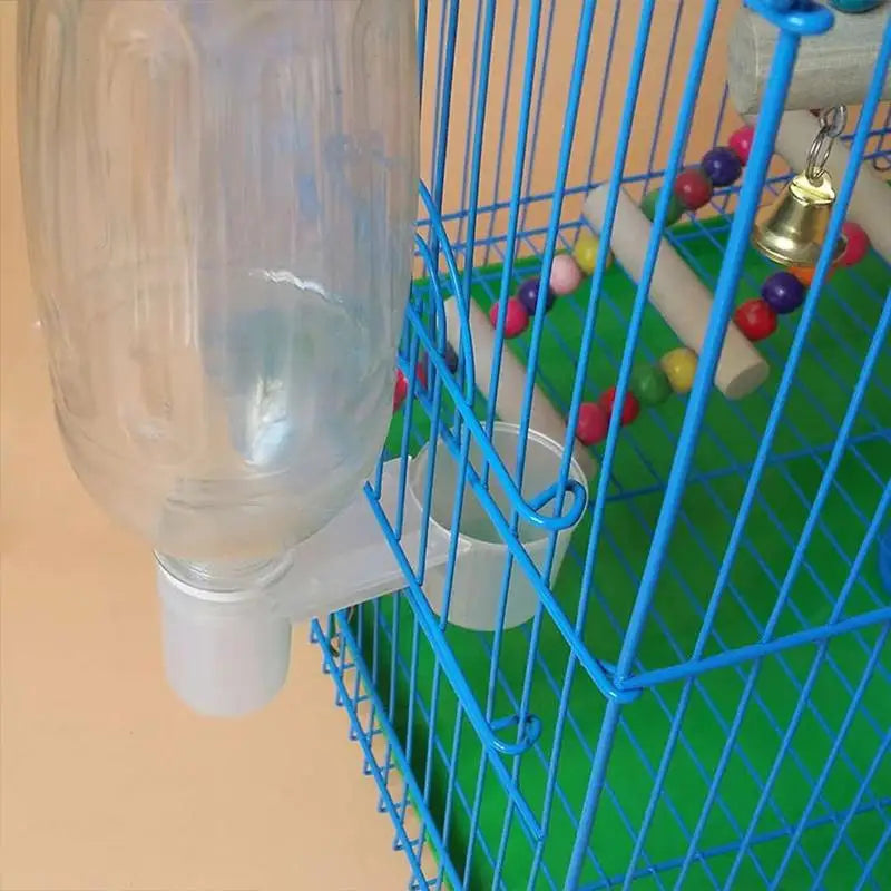 Bird Water Bottle Drinker Cups 6–10 Pack | Cage Pet Feeder Pet Bird Feeder QXL