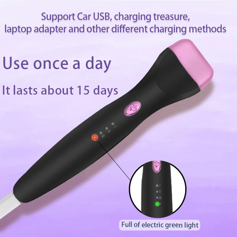 Electric Heated Eyelash Curler | Rechargeable Portable Tool Heated Eyelash Curler QXL