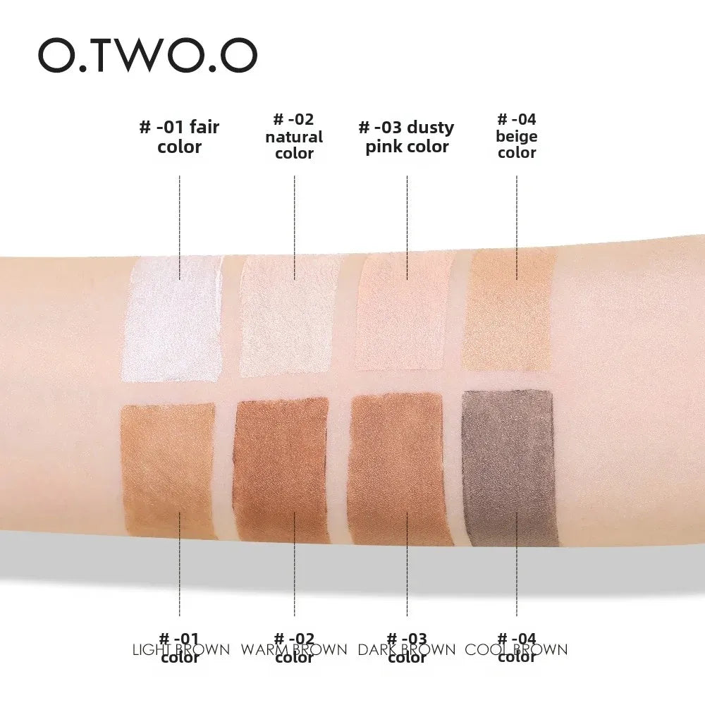 O.TWO.O Double-Headed Contour & Highlighter Stick | Matte Pen Contour Highlight Stick QXL
