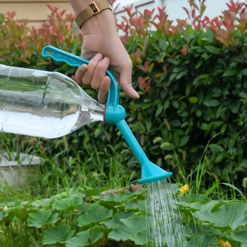 Long-Spout Plant Watering Can with Spray Bottle | PP Plastic Plant Watering Can QXL