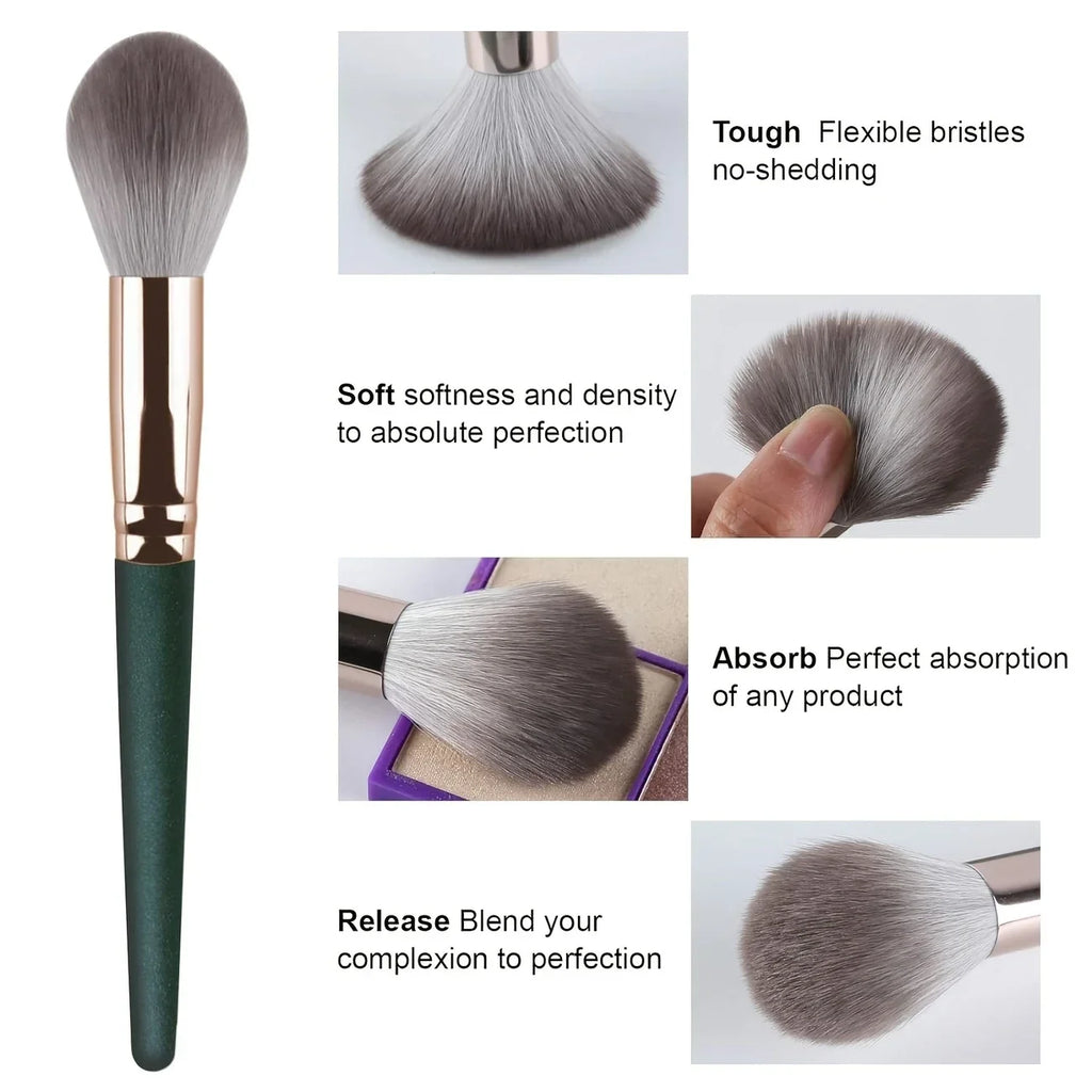 14-Piece Soft Fluffy Makeup Brush Set | Full Face Cosmetic Kit Makeup Brush Set QXL