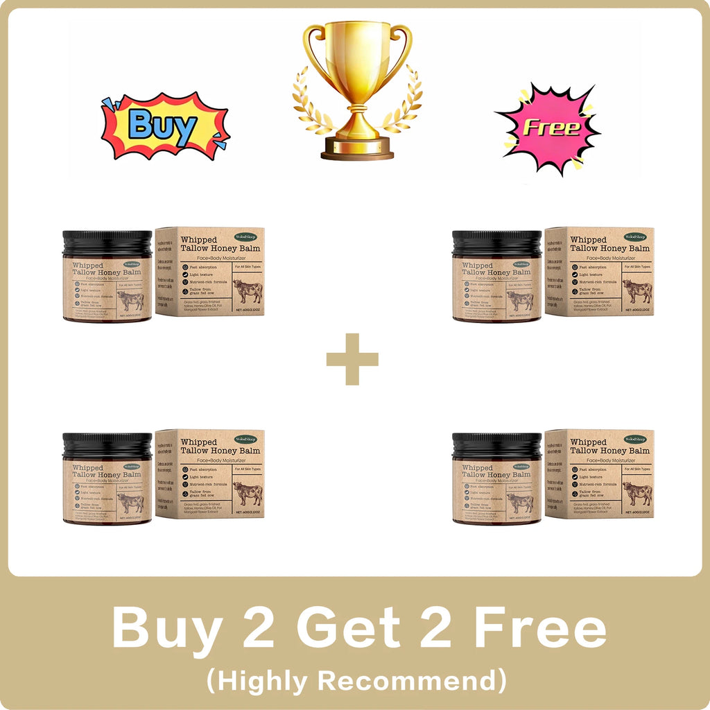 WOODSLEEP Beef Tallow Moisturizing Cream Face & Body 60g Body Moisturizing Cream QXL Buy 2 Get 2 Free