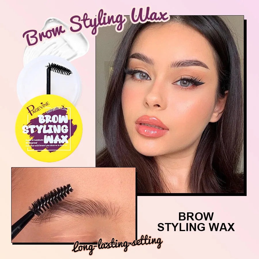 Waterproof Brow Styling Wax Soap | Laminated Wild Brows 12g Eyebrow Styling Wax QXL 1pc