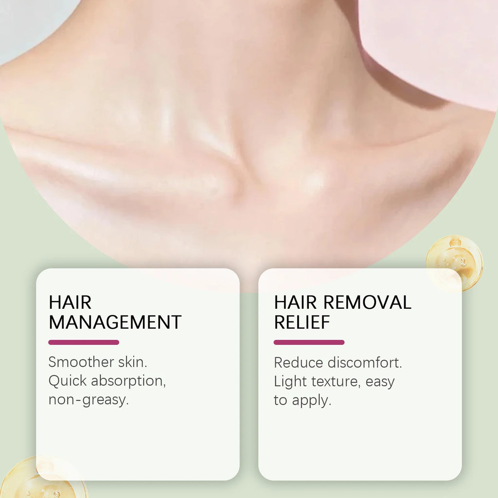 Moisturizing Hair Removal Cream | Hydrating Body Care Set Hair Removal Cream QXL