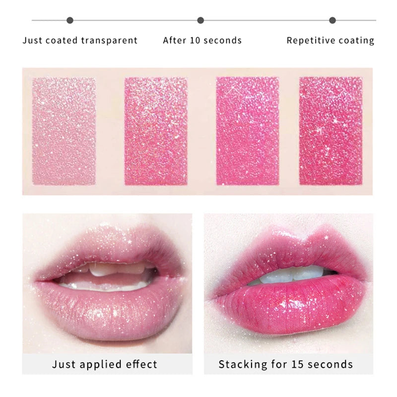 Starry Sky Jelly Lipstick | Color-Changing Moisturizing Gloss Jelly Lip Gloss QXL