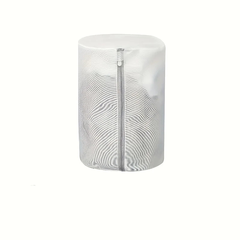 Polyester Shoe Wash Bag | Mesh Pocket & Zipper Closure Shoe Laundry Bag QXL