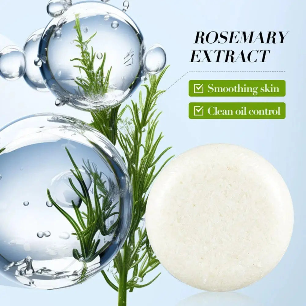 Rosemary Solid Shampoo Bar | Deep Cleanse & Strengthen Hair Solid Shampoo Bar QXL