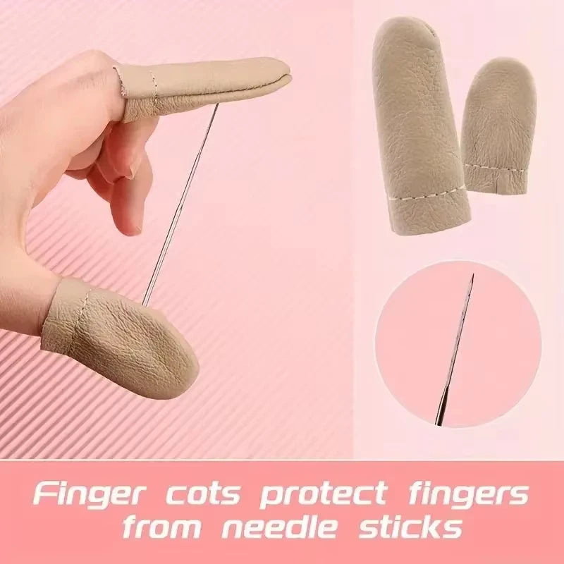 Needle Felting Set – 30 Needles, Wooden Handle & Finger Pad Needle Felting Kit QXL
