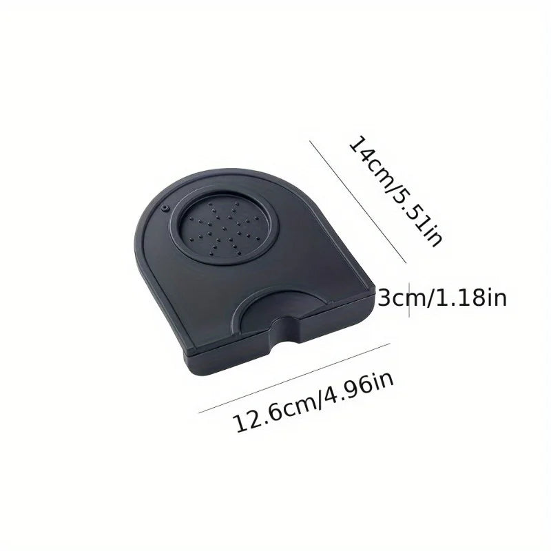 Anti-Slip Silicone Espresso Tamper Mat | Food-Safe Barista Espresso Tamper Mat QXL