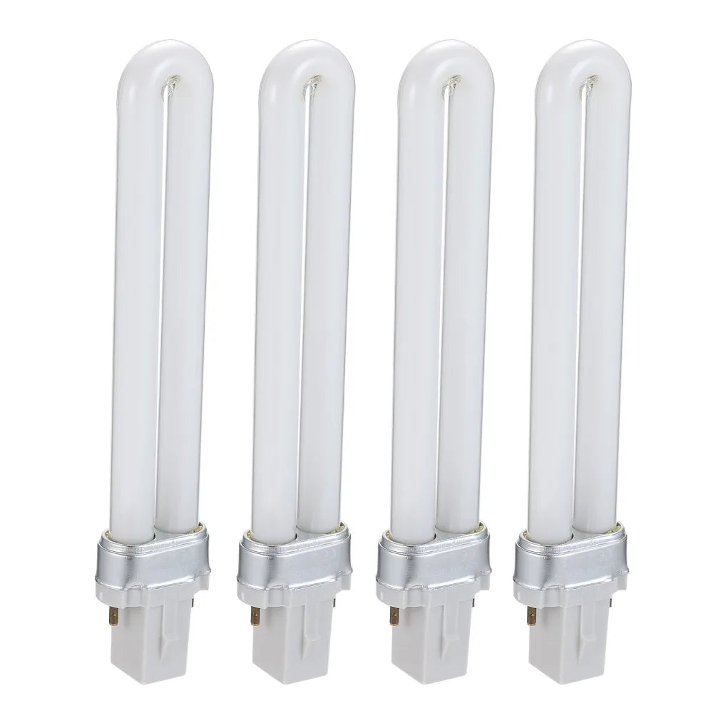4-Pack 9W UV LED Nail Lamp Replacement Tubes 365nm+405nm Nail Lamp Replacement Tube QXL