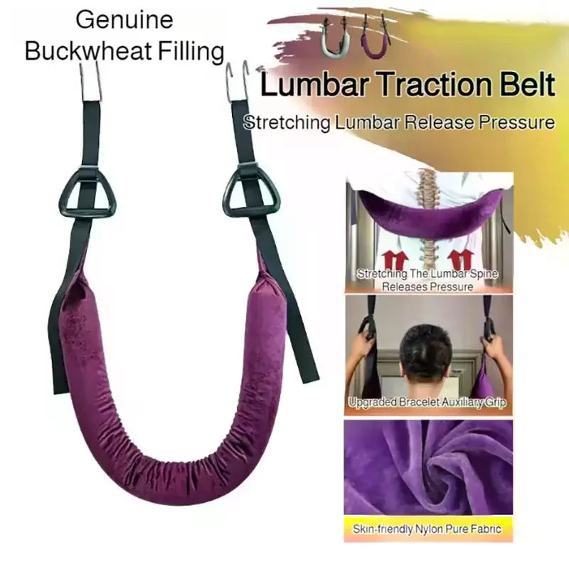 Lumbar Traction Belt | Spinal Stretch Waist Suspension Support Lumbar Traction Belt QXL