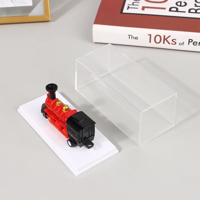 1:64 Scale Car Model Display Box – Clear Acrylic Dustproof Case Model Display Case QXL