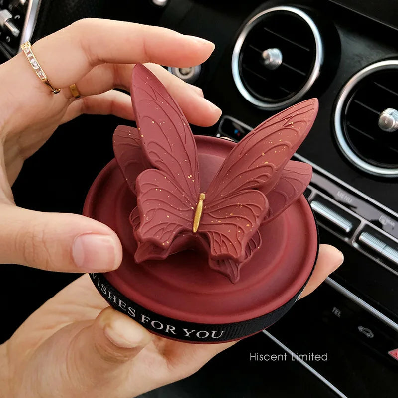 Butterfly Car Diffuser Stone | Essential Oil Air Freshener Gift Car Diffuser Stone QXL