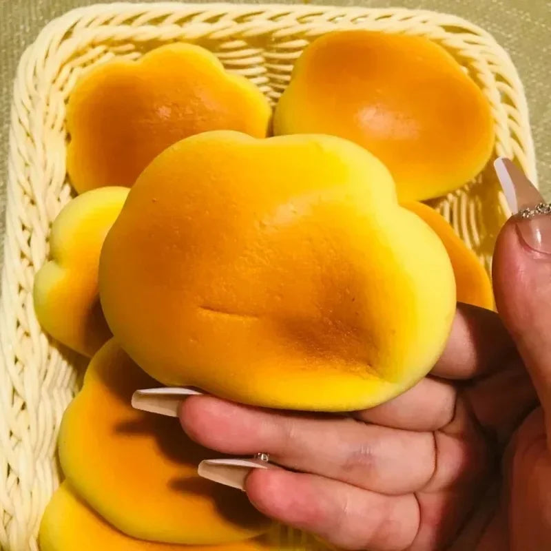 Caramel Cloud Bread Squishy Slow Rising Fidget Squeeze Toy Squishy Fidget Toy QXL