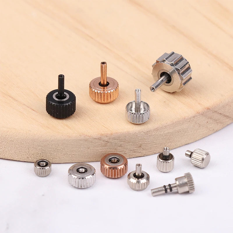 50/100Pcs Watch Crown Disassembly Heads | DIY Watch Repair Parts Watch Repair Parts QXL