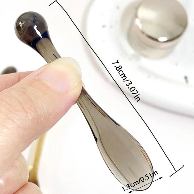 Eye Cream Applicator Spoon Roller & Spatula Set – 5 or 10 Pcs Skincare Applicator Tool QXL
