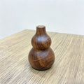 Walnut Wood Gourd Incense Holder with Ash Catcher | Zen Décor Incense Holder QXL 1pc