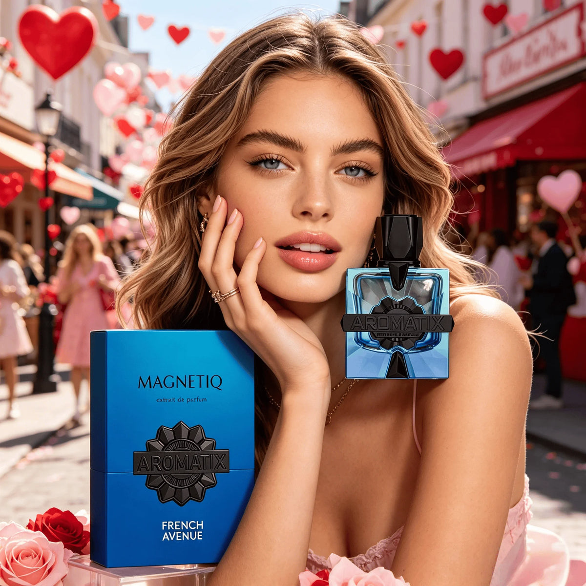 Aromatix Magnetiq Extrait de Parfum | Floral Unisex 100ml Extrait de Parfum QXL