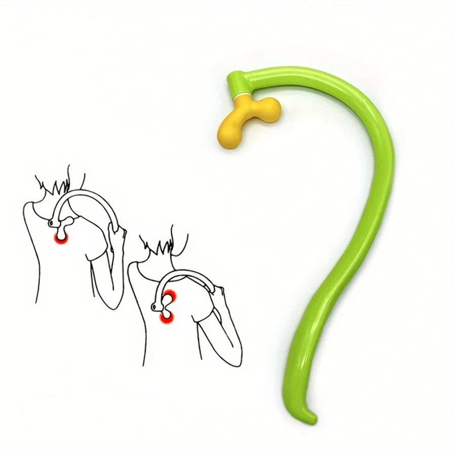 Back Massage Hook Stick | Shoulder, Neck & Lumbar Tool Back Massage Tool QXL