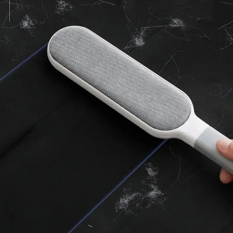 Double-Sided Pet Hair Remover Lint Brush | Clothes & Sofa Pet Hair Lint Brush QXL