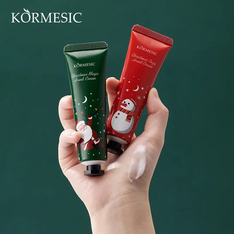 Christmas Hand Cream & Lip Balm Gift Set | Moisturizing Skincare Gift Set QXL