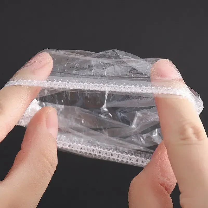 100-Pack Disposable Waterproof Ear Covers for Hair Dyeing Disposable Ear Covers QXL