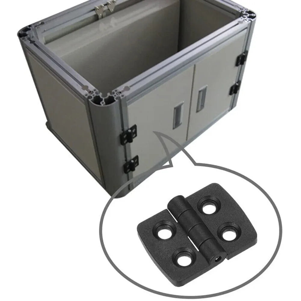 Nylon Plastic Butt Hinges Cabinet & Electric Box – 2 Pack Plastic Butt Hinges QXL