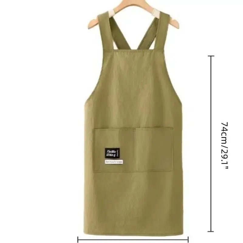 Waterproof Kitchen Waist Apron | Breathable Polyester Work Apron Kitchen Work Apron QXL