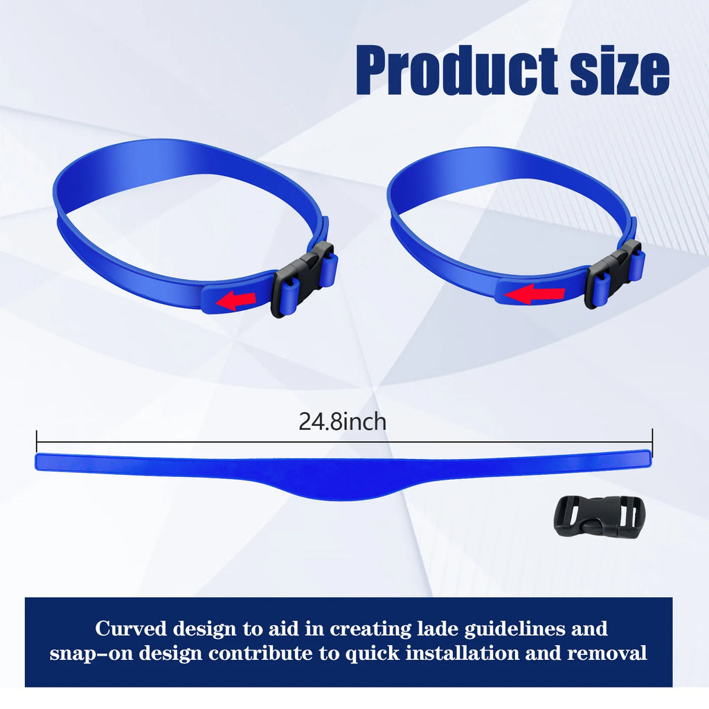Adjustable Silicone Neckline Shaving Template & Hair Cutting Guide Hair Cutting Guide QXL