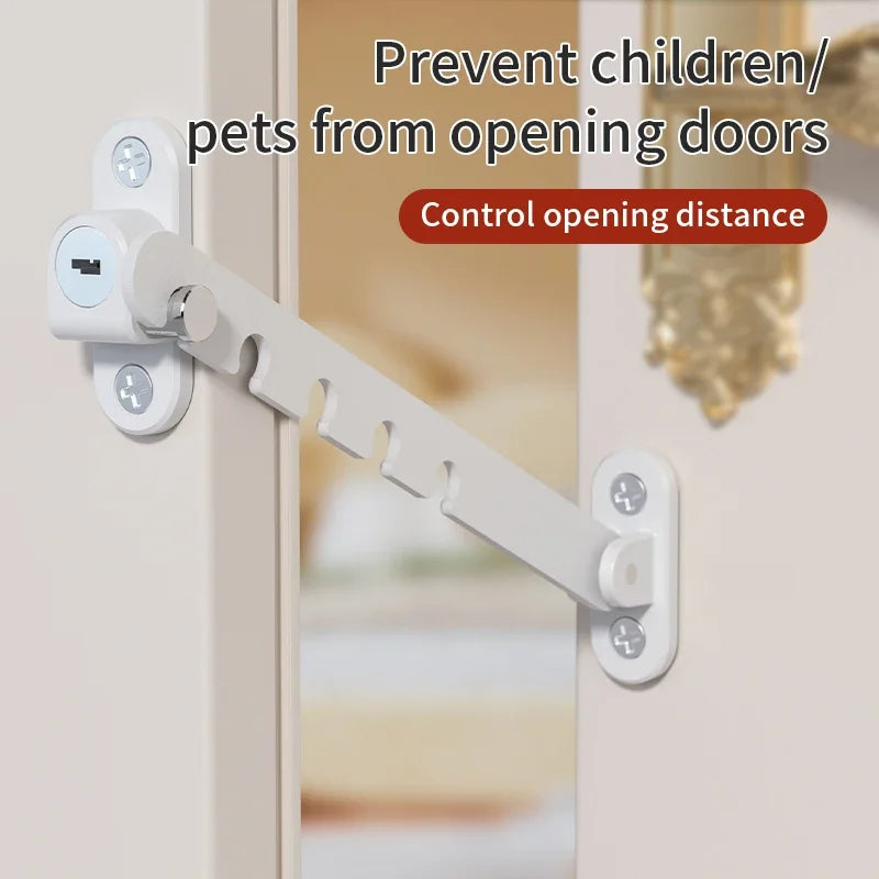 Child Safety Window Restrictor Lock | Adjustable Fall Prevention Window Safety Lock QXL