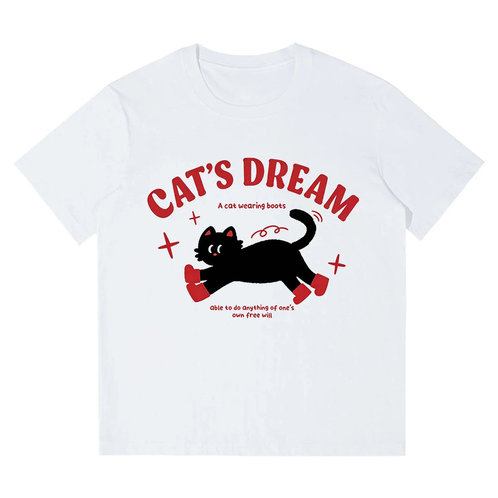 Women's 100% Cotton Graphic Print T-Shirt | XS–3XL