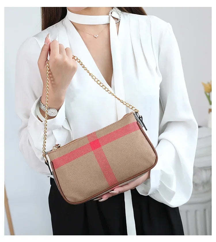 Luxury Leather Diaper Bag Tote | Large Capacity Shoulder Bag Diaper Bag Tote QXL