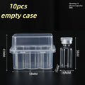 Stackable 3ml Vial Storage Box | Clear Freezer Organizer 4/10 Pack Vial Storage Case QXL A3