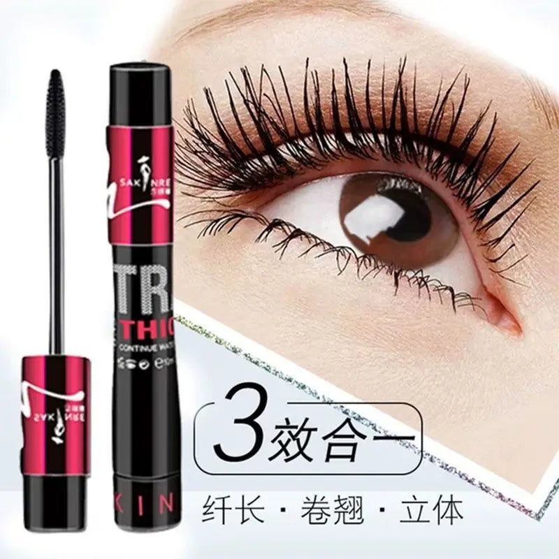 Waterproof Curling & Lengthening Mascara | Thick & Non-Smudge Lengthening Mascara QXL 1 piece