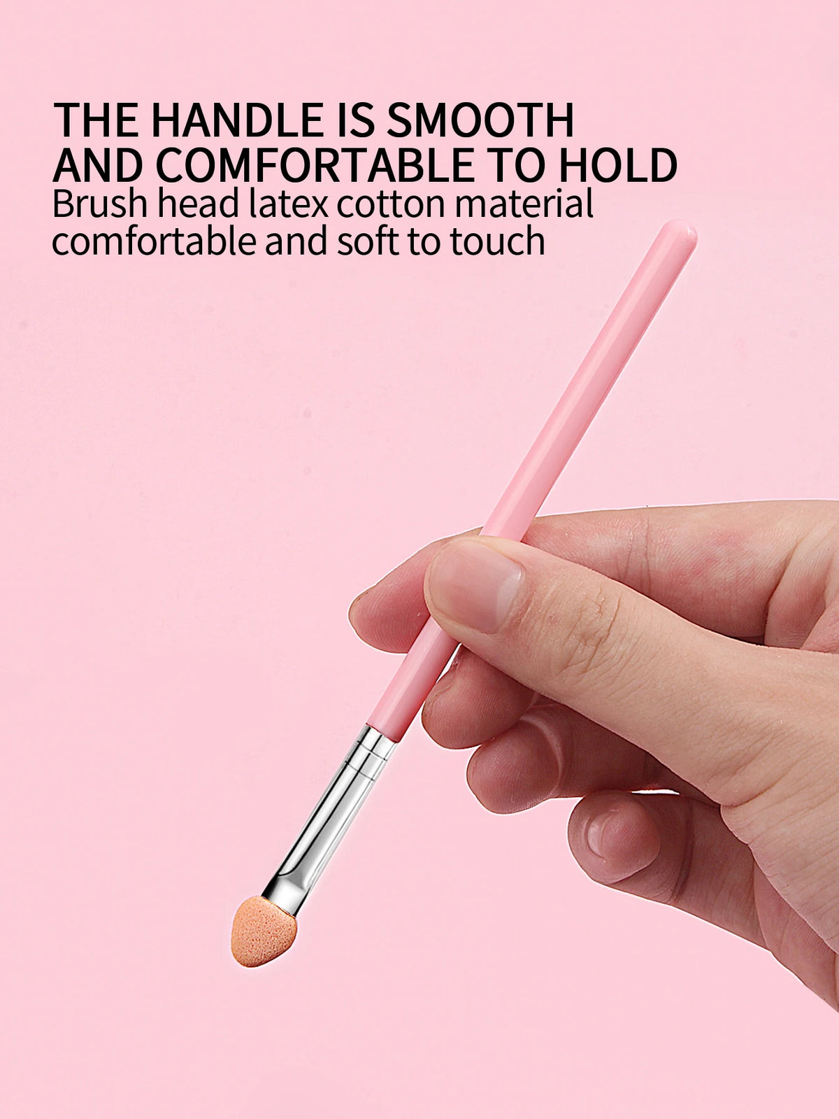 Eyeshadow & Nail Smudge Brush Set | Sponge Applicators Smudge Brush Set QXL