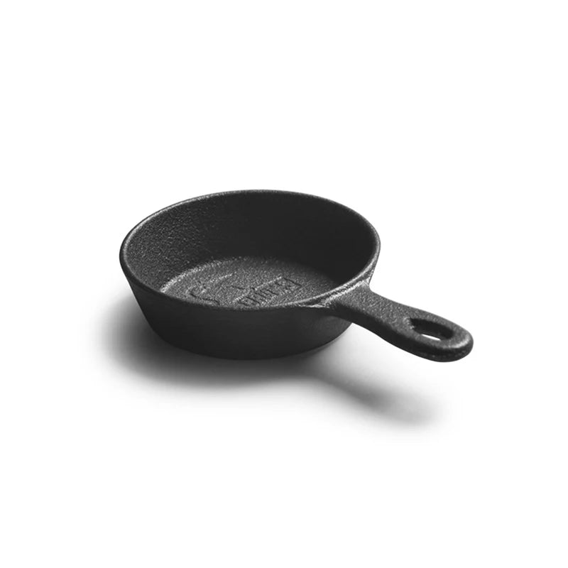 Mini Cast Iron Skillet 8.5cm | Non-Stick Egg Frying Pan Cast Iron Skillet QXL