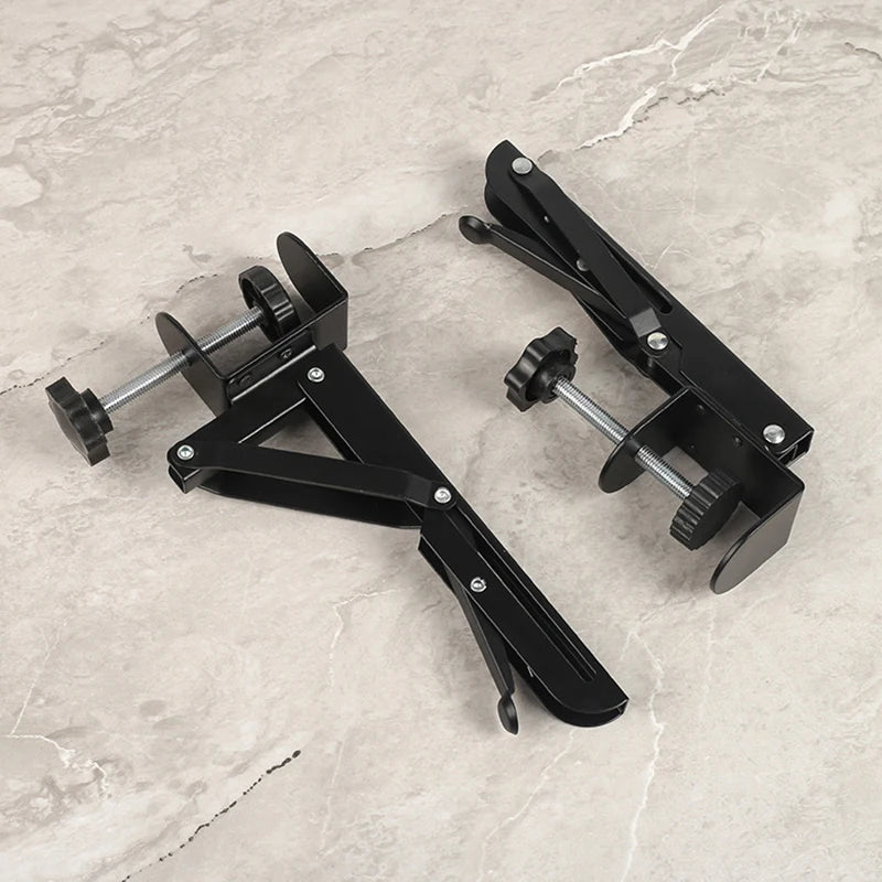 L-Shaped Foldable Desktop Extension Bracket | No-Drill Desk Extension Bracket QXL