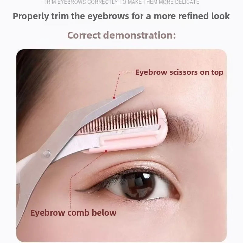 Beginner-Safe Eyebrow Razor | Precision Manual Hair Shaper Eyebrow Razor QXL