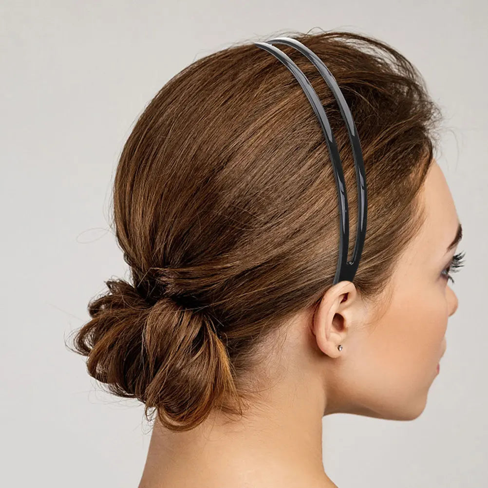Two-Tier Hairband for Women & Girls | Chic Lightweight Headband Fashion Hairband QXL